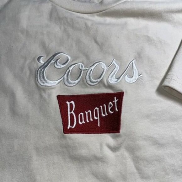 Coors Banquet Beer Tee Shirt Medium - Picture 3 of 8
